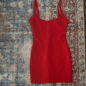 Zara Vibrant Red Dress
